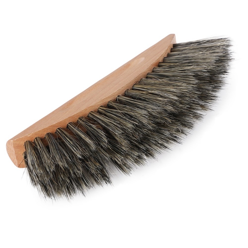 Afbeeldingen van Copenhagen Pro Schildersstoffer vladder, 16 cm, halve maan, grijs Chinees varkenshaar FSC.