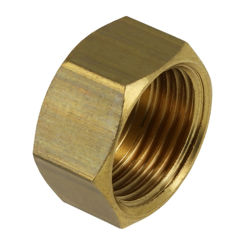 Afbeeldingen van BONFIX draad messing dop 1/4" binnen