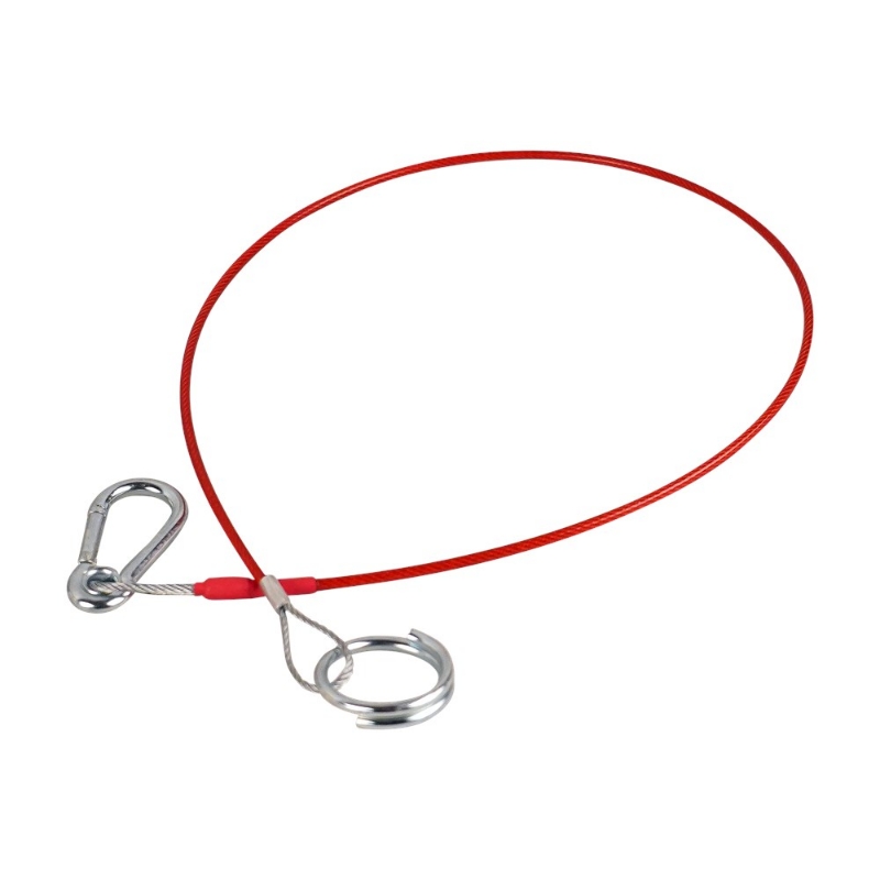 Afbeeldingen van breekkabel 1055mm rood gaffel met pen