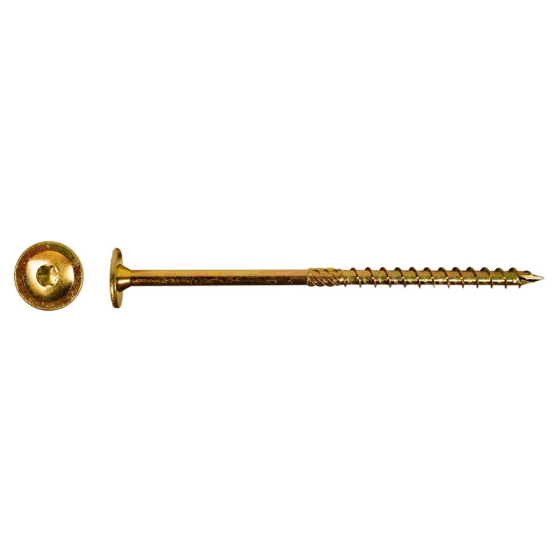 Afbeeldingen van Schotelkopschroef met P17-punt 8x160 torx-40