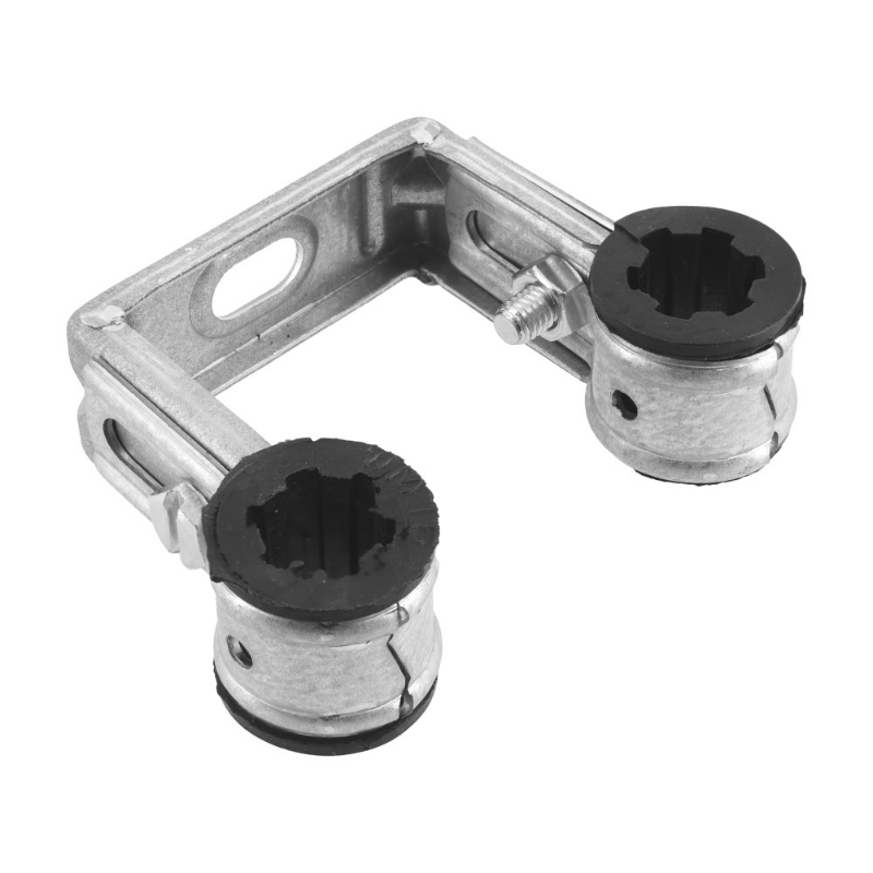 Afbeeldingen van BONFIX Dubbele radiatorbeugel met EPDM 15 mm