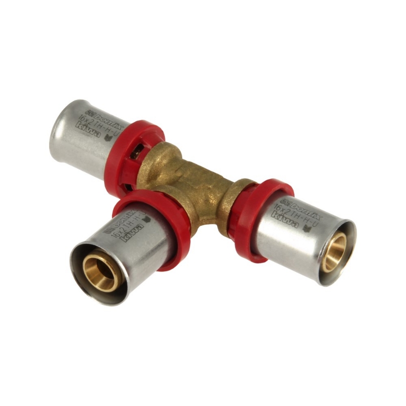 Afbeeldingen van BONFIX 837305 alu-pers T-stuk 16