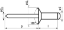 Afbeeldingen van Blindklinknagel Alu met stalen trekpen 4,0x8
