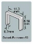 Afbeeldingen van Niet serie 53 Cnk 10mm blister/1000 st.