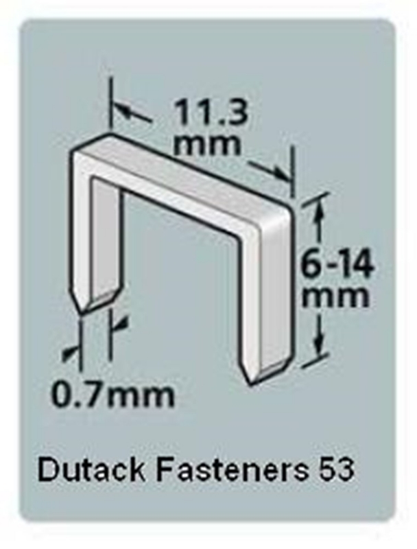 Afbeeldingen van Niet serie 53 Cnk 6mm blister/1000 st.
