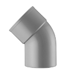 Afbeeldingen van 75mm bocht dw 1xlm 45