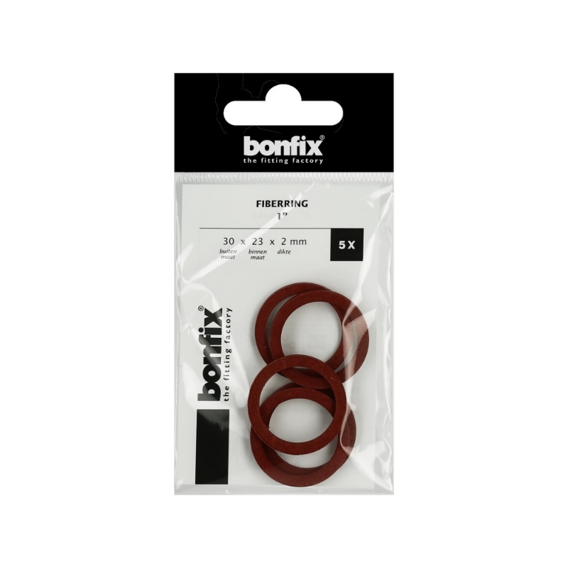 Afbeeldingen van BONFIX Fiberring 1" (30 x 23 x 2 mm) 5 stuks