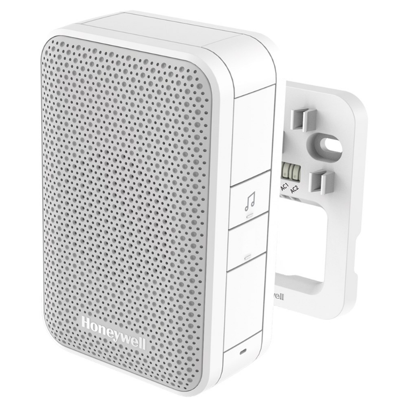 Afbeeldingen van Honeywell gong, type DW3115, bedraad, zonder beldrukker, wit.