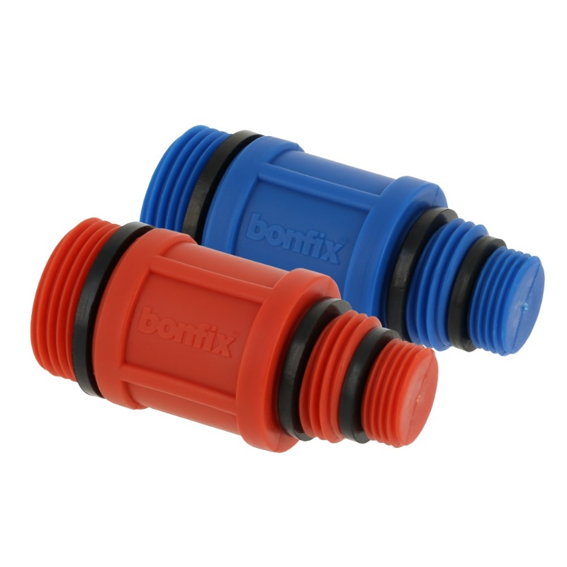Afbeeldingen van BONFIX 820305 afsluitplug rood + blauw