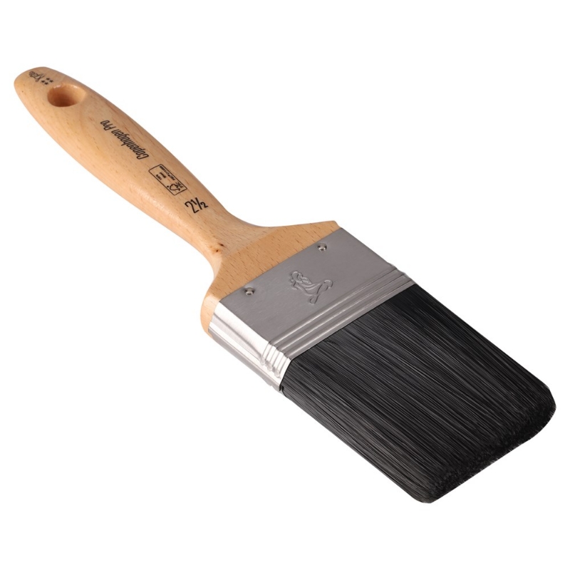 Afbeeldingen van Copenhagen Pro platte kwast, maat 2.5, synthetisch haar, FSC houten steel, ****.