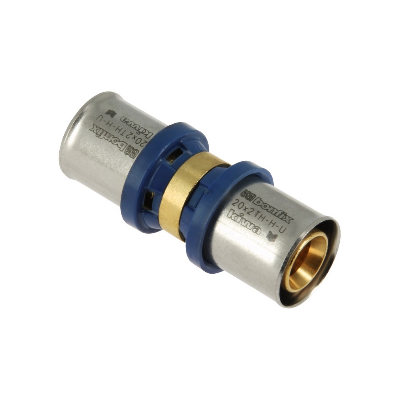 Afbeeldingen van BONFIX 836610 alu-pers rechte koppeling 20